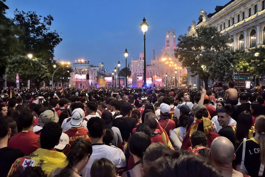 西班牙 比赛日现场